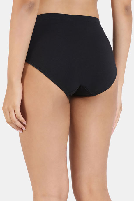 Zivame Anti-Microbial Medium Rise Full Coverage Hipster Panty (Pack of 5) - Multicolor — image 7